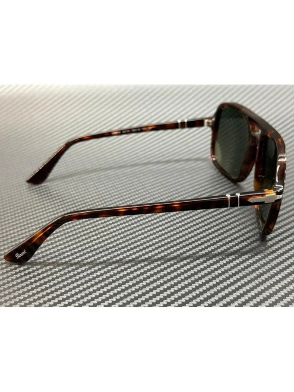 New Persol Men Brown Havana Sunglasses 58-19-150
